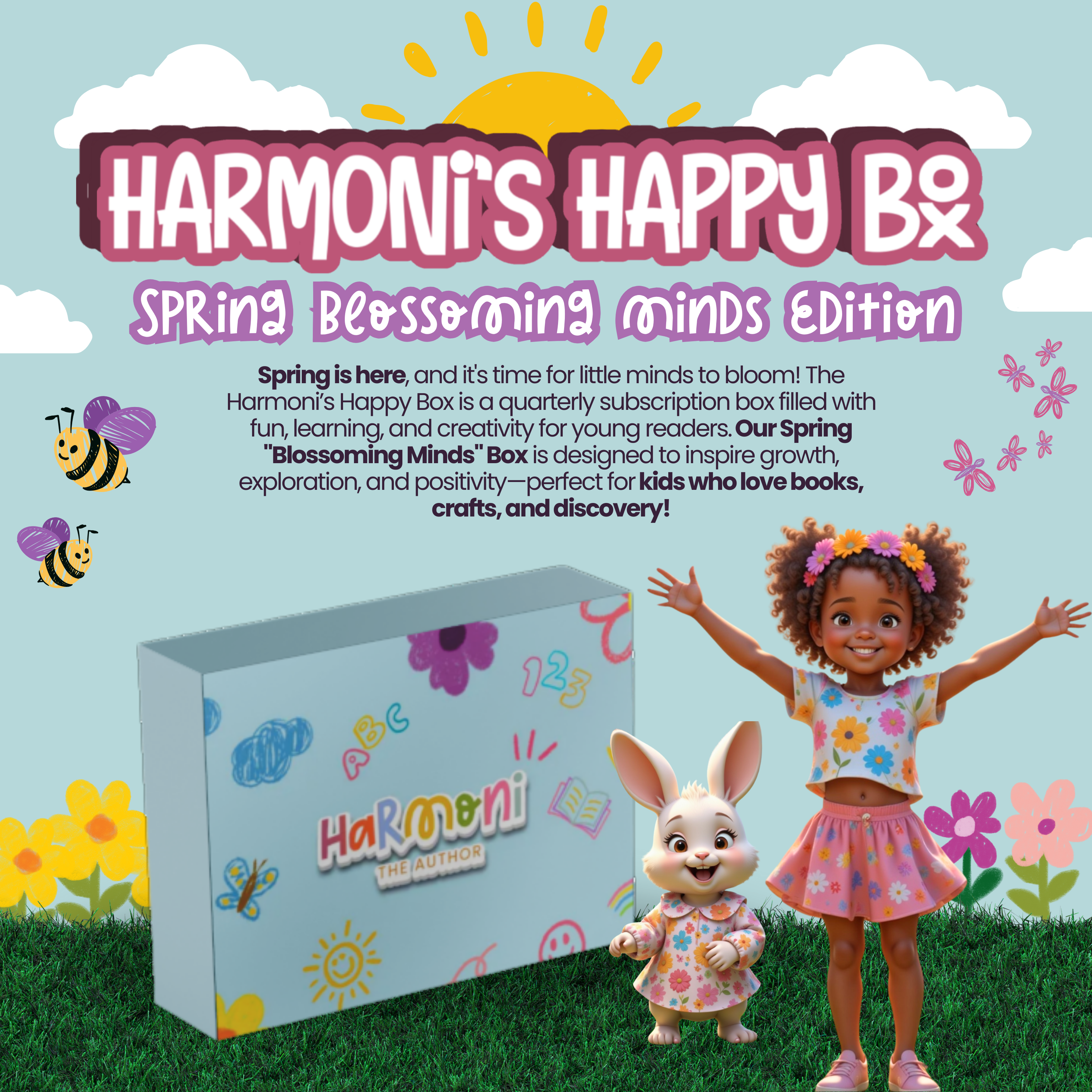 Harmoni’s Happy Box – Spring “Blossoming Minds” Edition